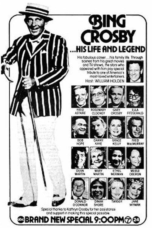 Bing Crosby: His Life and Legend 1978 official movie poster