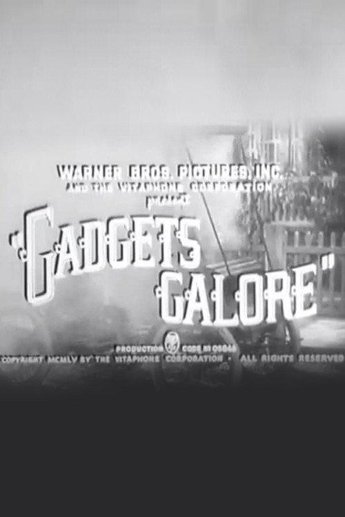 Gadgets Galore 1955 official movie poster