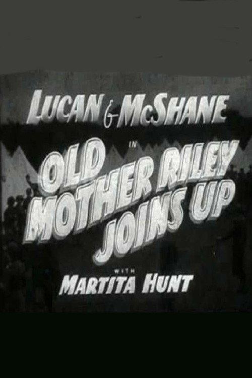 Old Mother Riley Joins Up 1939 official movie poster