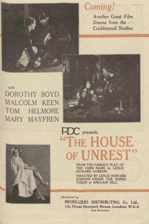 The House of Unrest 1931 official movie poster