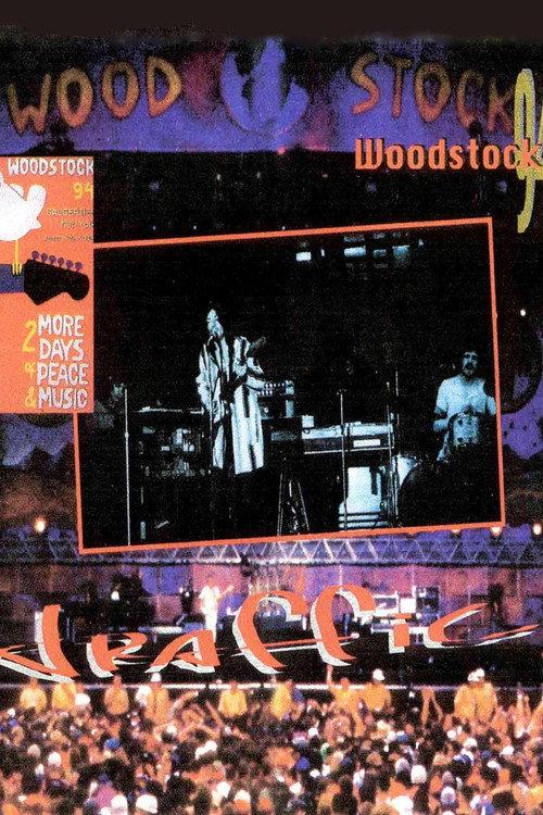 Traffic Live At Woodstock '94 1994 official movie poster