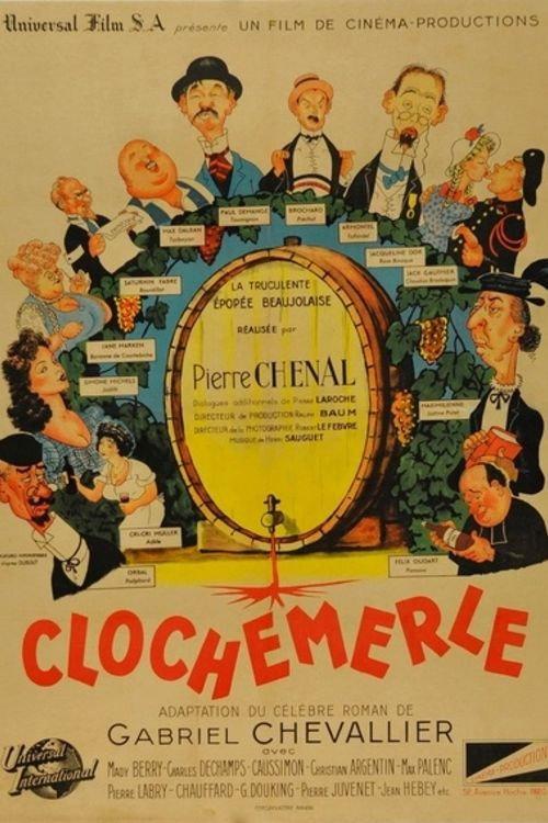 Scandals of Clochemerle 1948 official movie poster