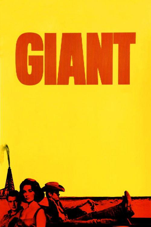 Giant 1956 official movie poster