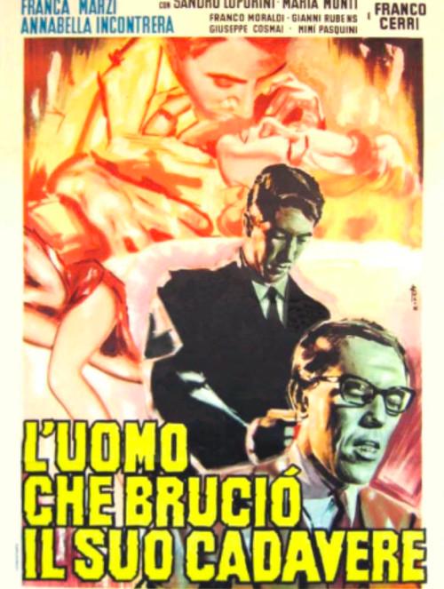 The Man Who Burnt His Corpse 1964 official movie poster