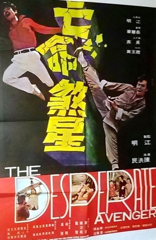 Desperate Avenger 1973 official movie poster