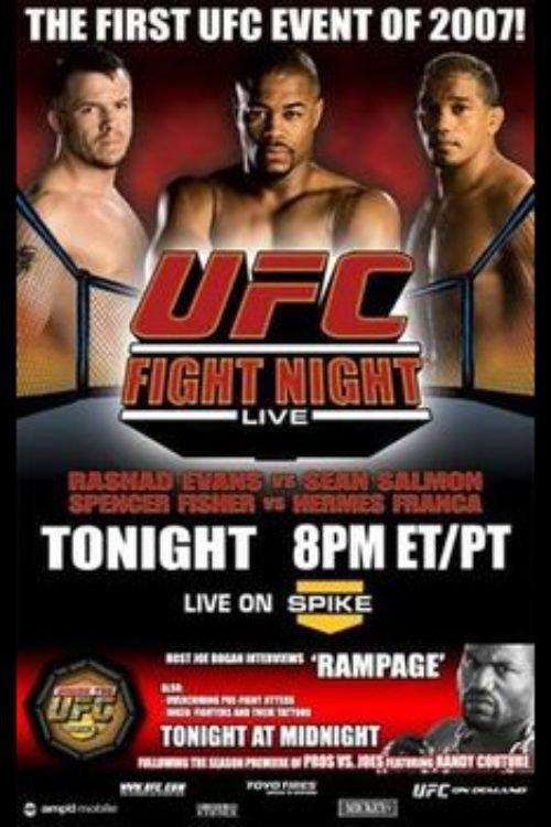 UFC Fight Night 8: Evans vs. Salmon 2007 official movie poster