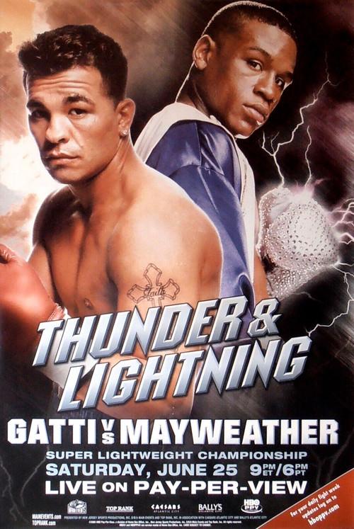 Arturo Gatti vs. Floyd Mayweather Jr. 2005 official movie poster