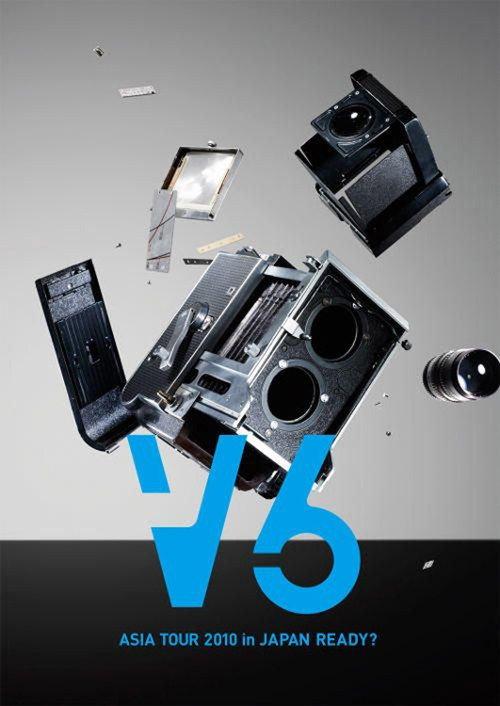 V6 ASIA TOUR 2010 in JAPAN READY? 2010 official movie poster