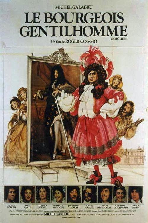 Le Bourgeois gentilhomme 1982 official movie poster