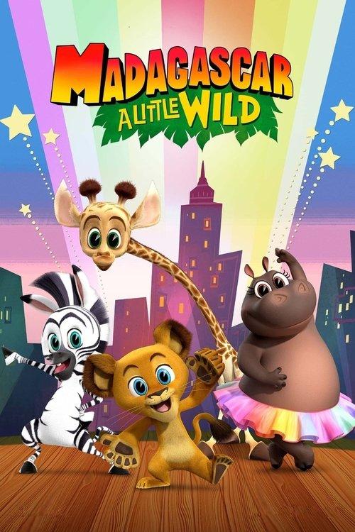 Madagascar: A Little Wild - Holiday Goose Chase 2021 official movie poster