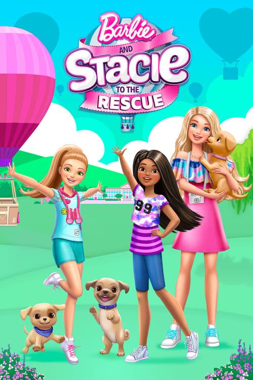 Barbie and Stacie to the Rescue 2024 official movie poster