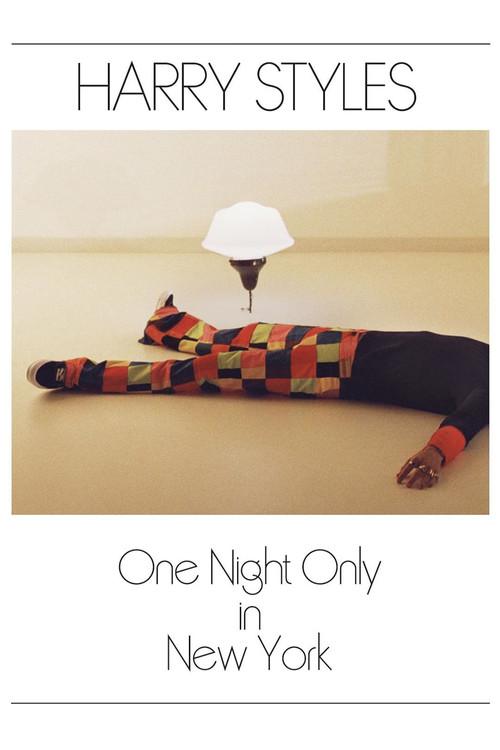 Harry Styles - One Night Only in New York 2022 official movie poster