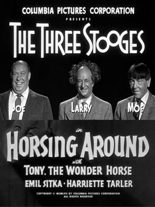 Horsing Around 1957 official movie poster