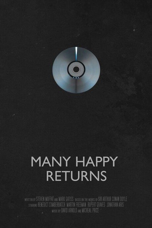 Sherlock: Many Happy Returns 2013 official movie poster