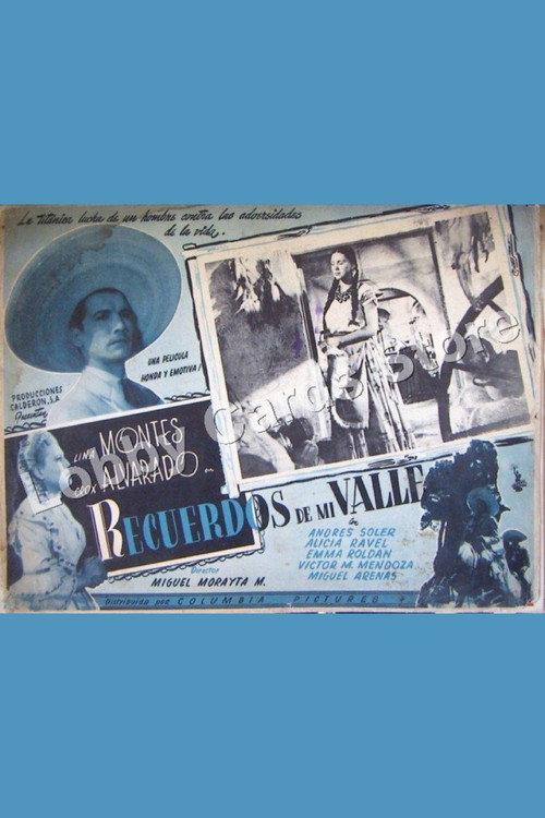Recuerdos de mi valle 1946 official movie poster