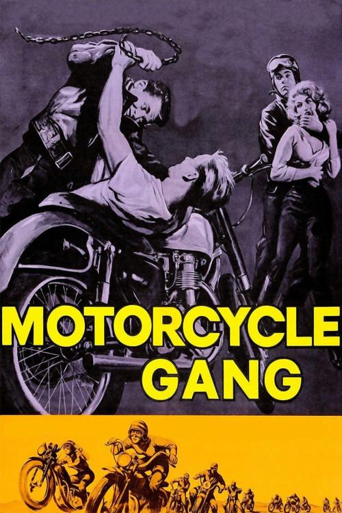 Motorcycle Gang 1957 official movie poster