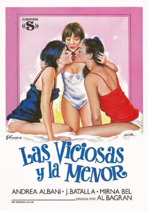 Las viciosas y la menor 1983 official movie poster
