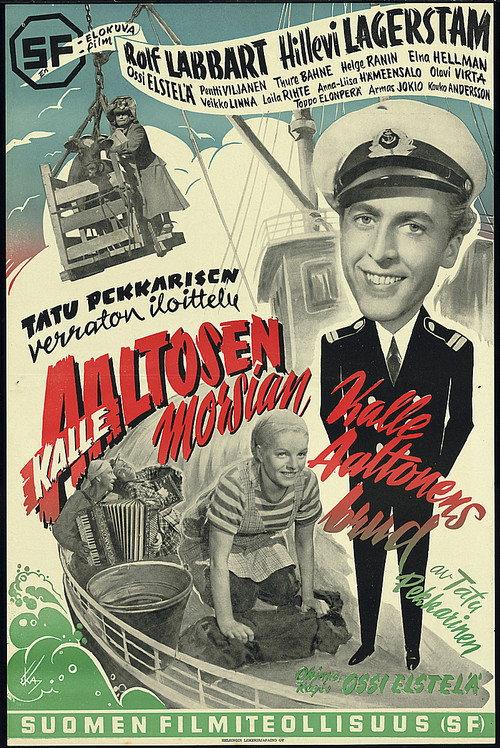 Kalle Aaltosen morsian 1948 official movie poster