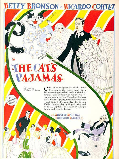 The Cat's Pajamas 1926 official movie poster