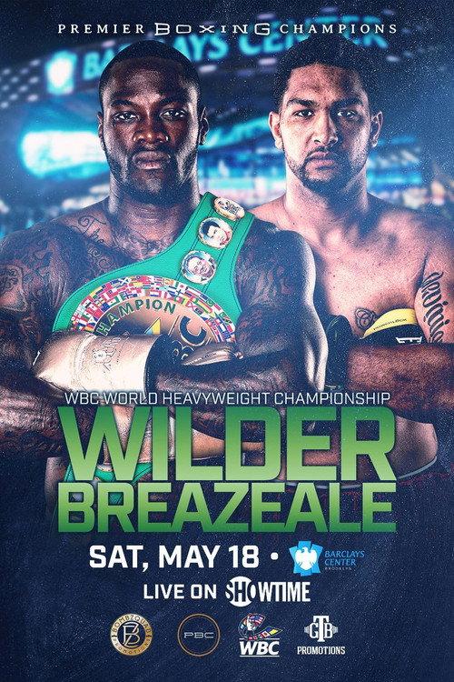 Deontay Wilder vs. Dominic Breazeale 2019 official movie poster