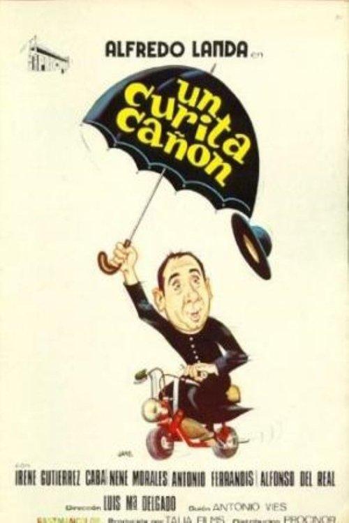 Un curita cañón 1974 official movie poster