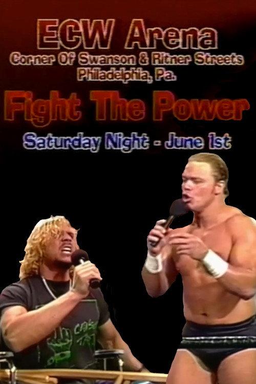 ECW Fight the Power 1996 official movie poster