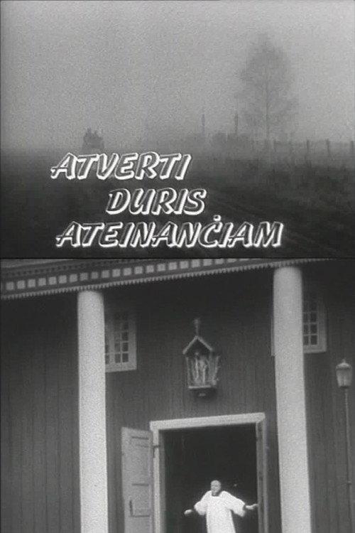 Open the Door to Him Who Comes 1989 official movie poster