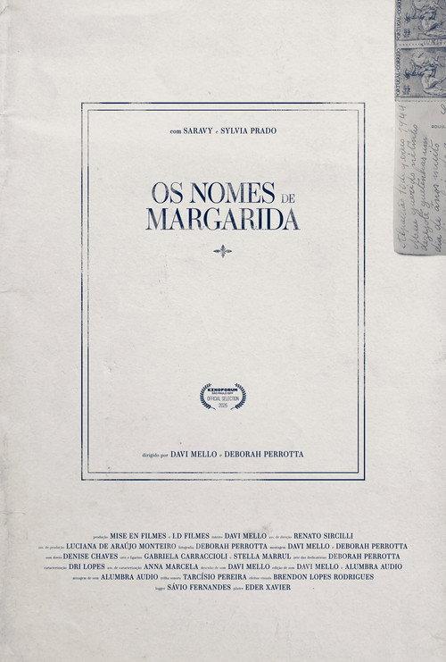 The Names of Margarida 2026 official movie poster