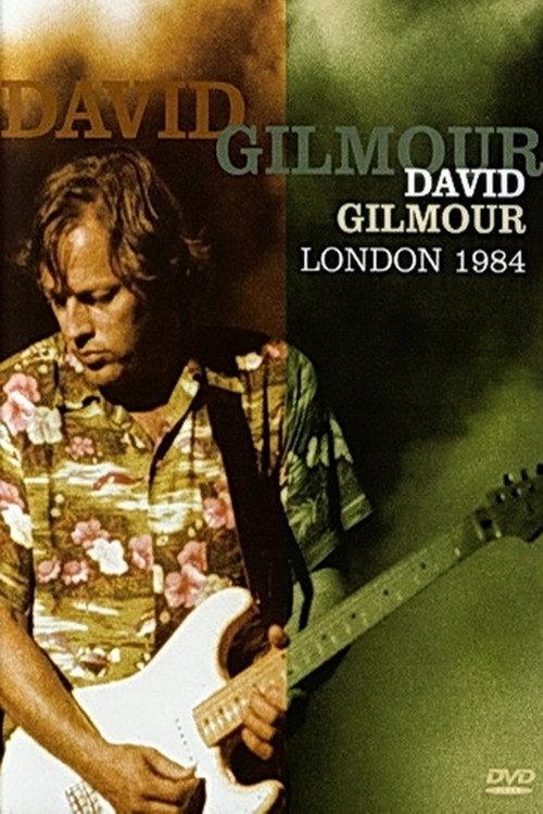 David Gilmour - London 1984 2009 official movie poster