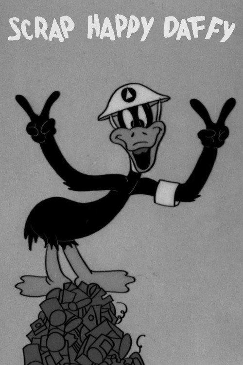 Scrap Happy Daffy 1943 official movie poster