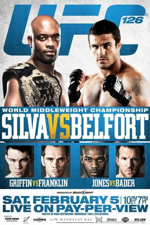 UFC 126: Silva vs. Belfort 2011 official movie poster