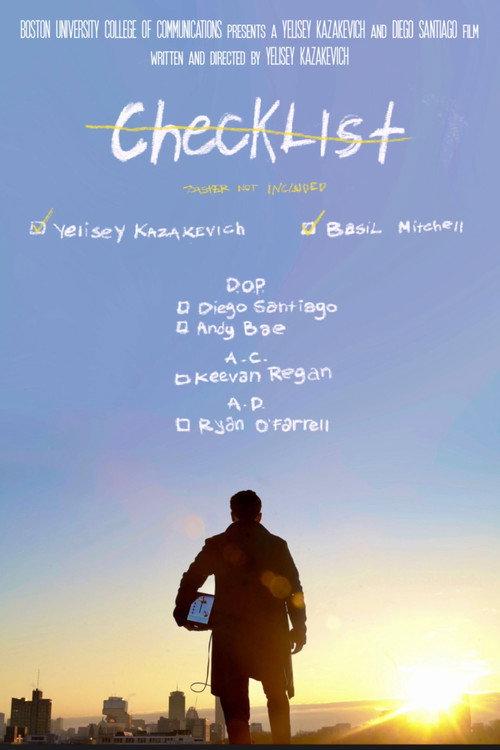 Checklist 2023 official movie poster