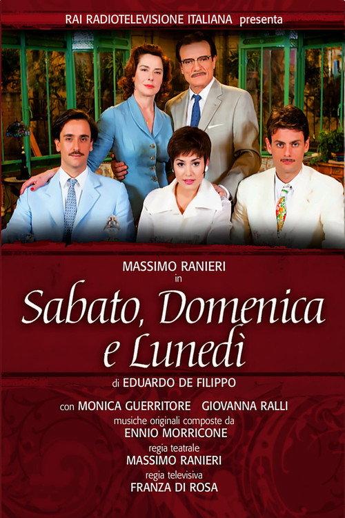Sabato, domenica e lunedì 2012 official movie poster