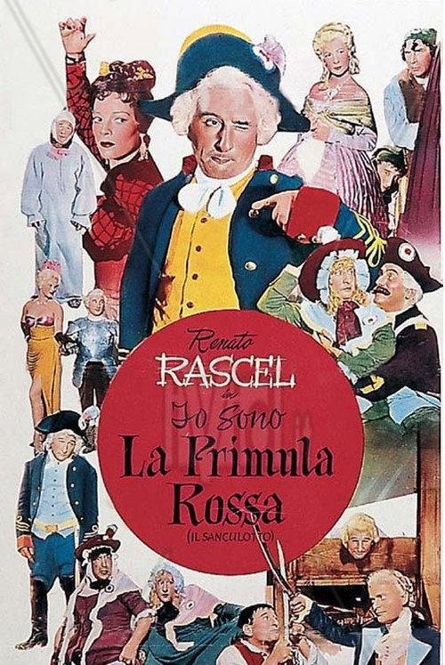 Io sono la Primula Rossa 1954 official movie poster