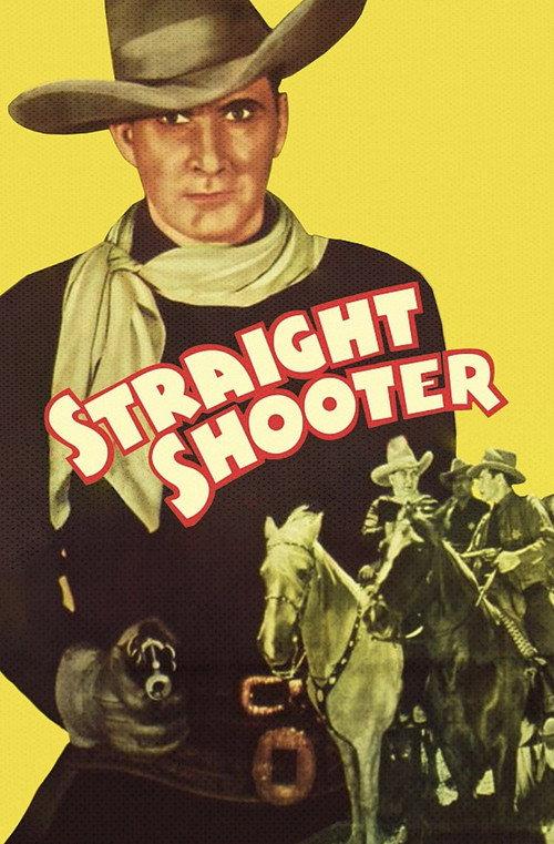Straight Shooter 1939 official movie poster