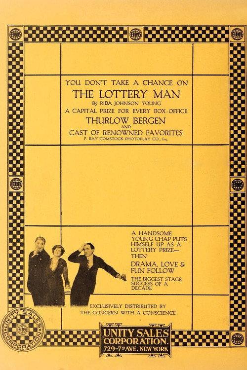 The Lottery Man 1916 official movie poster