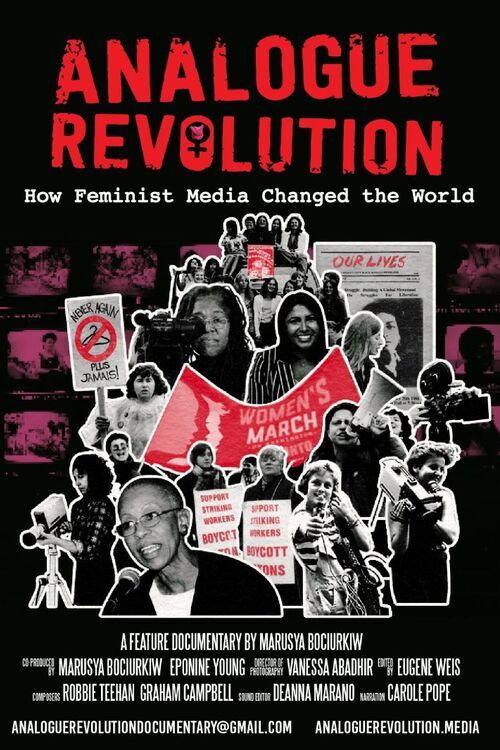 Analogue Revolution: How Feminist Media Changed the World 2023 official movie poster