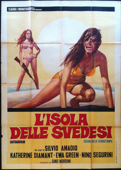 The Island of the Swedes 1969 official movie poster