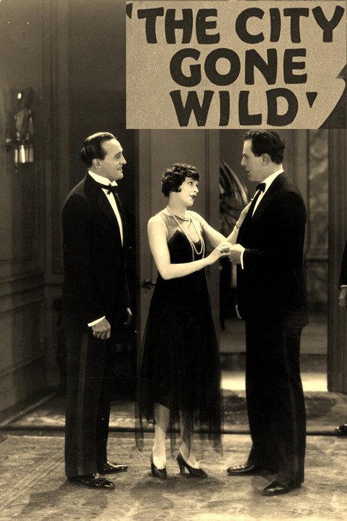 The City Gone Wild 1927 official movie poster