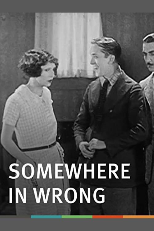 Somewhere In Wrong 1925 official movie poster