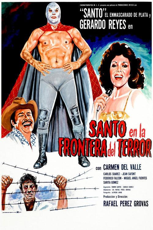 Santo and the Border of Terror 1981 official movie poster
