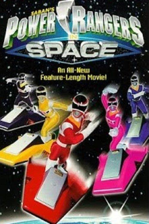 Power Rangers in Space 1998 official movie poster