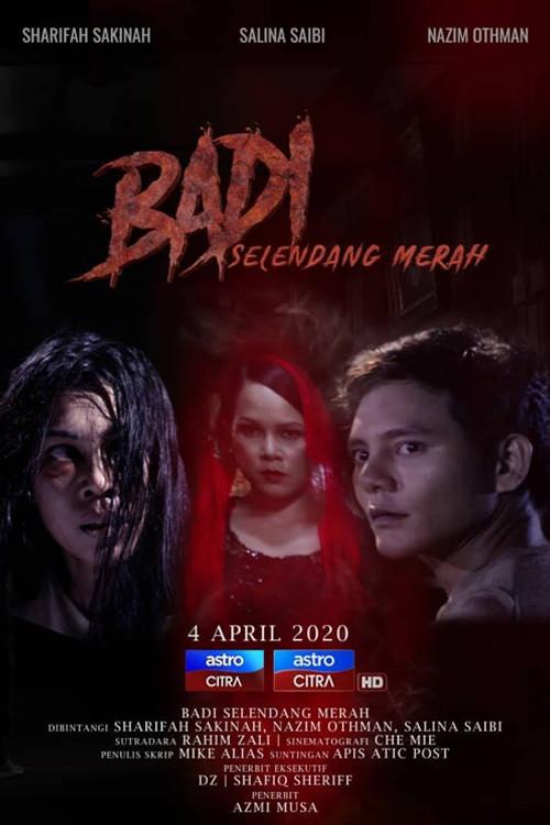 Badi Selendang Merah 2020 official movie poster
