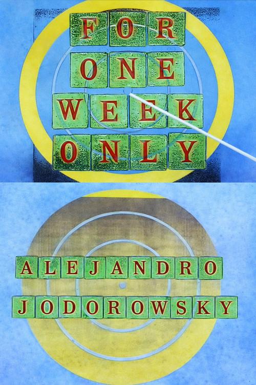 Jonathan Ross Presents for One Week Only: Alejandro Jodorowsky 1991 official movie poster