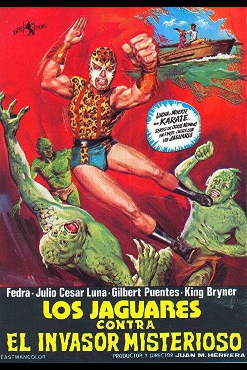 Los jaguares contra el invasor misterioso 1975 official movie poster
