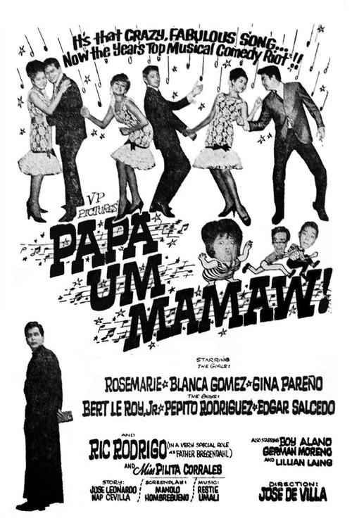 Papa Um Mamaw 1965 official movie poster