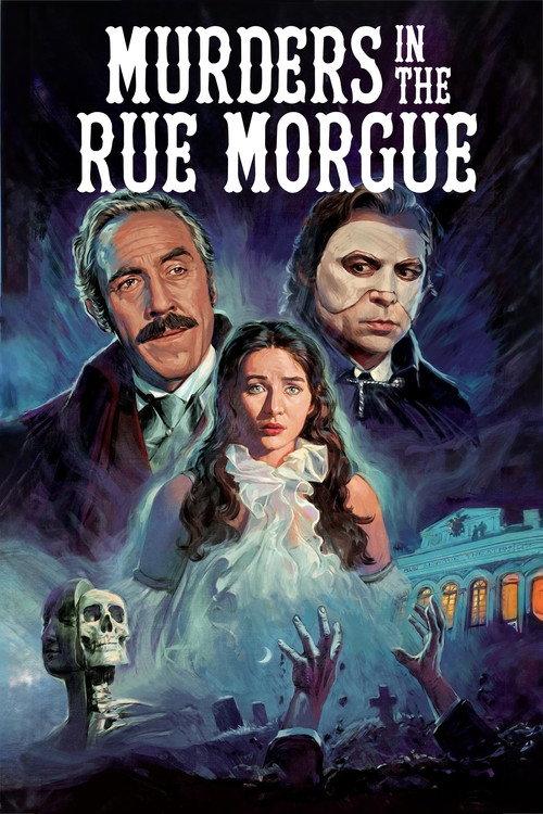 Murders in the Rue Morgue 1971 official movie poster