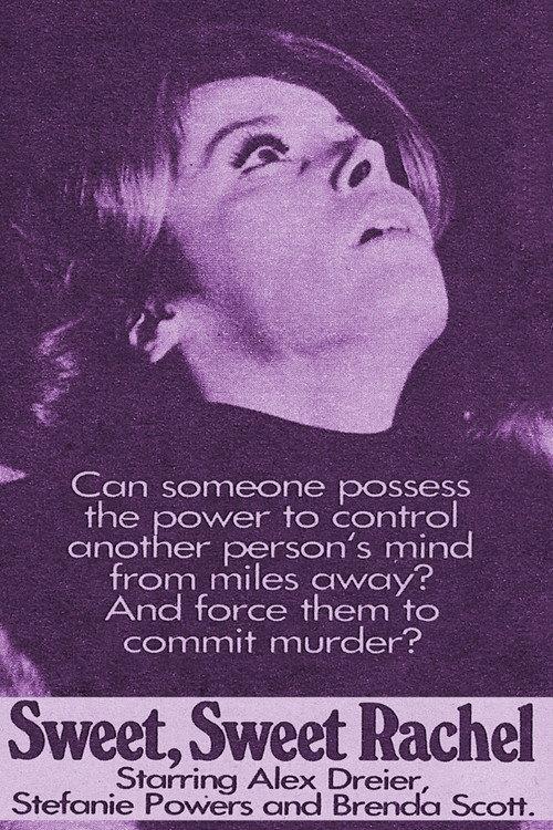Sweet, Sweet Rachel 1971 official movie poster