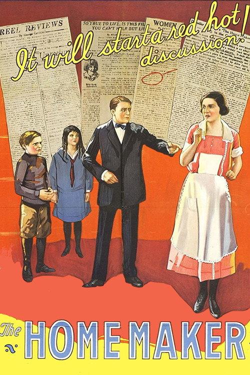 The Home Maker 1925 official movie poster