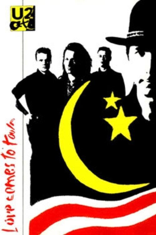 U2: Lovetown 1989 official movie poster